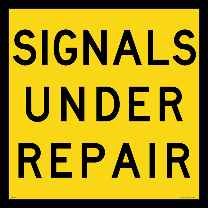 Multi Message Signals Under Repair Sign MM9101 TC1311_3A