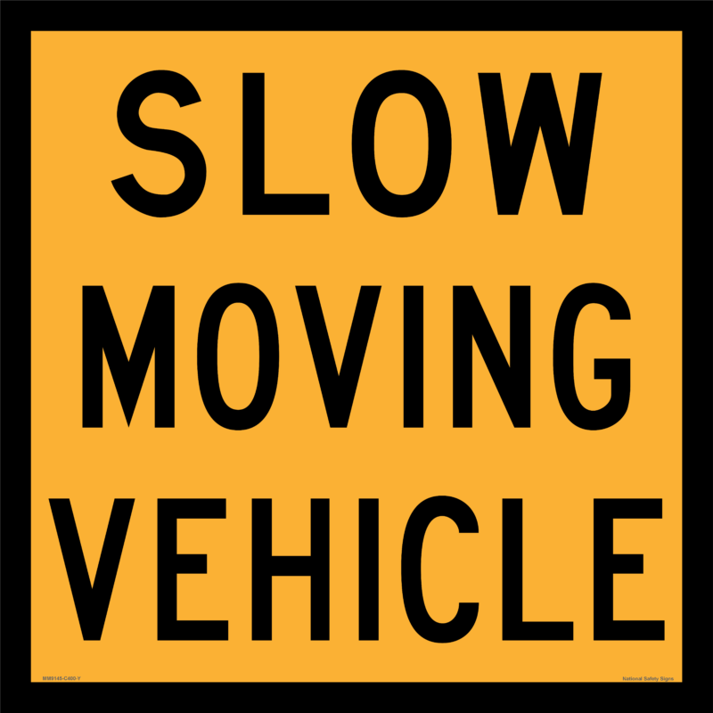 Multi Message Slow Moving Vehicle Sign MM9145