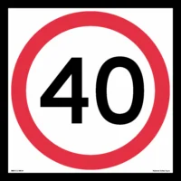 Multi Message 40 kph Sign MM915
