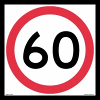 Multi Message 60 kph Sign MM916