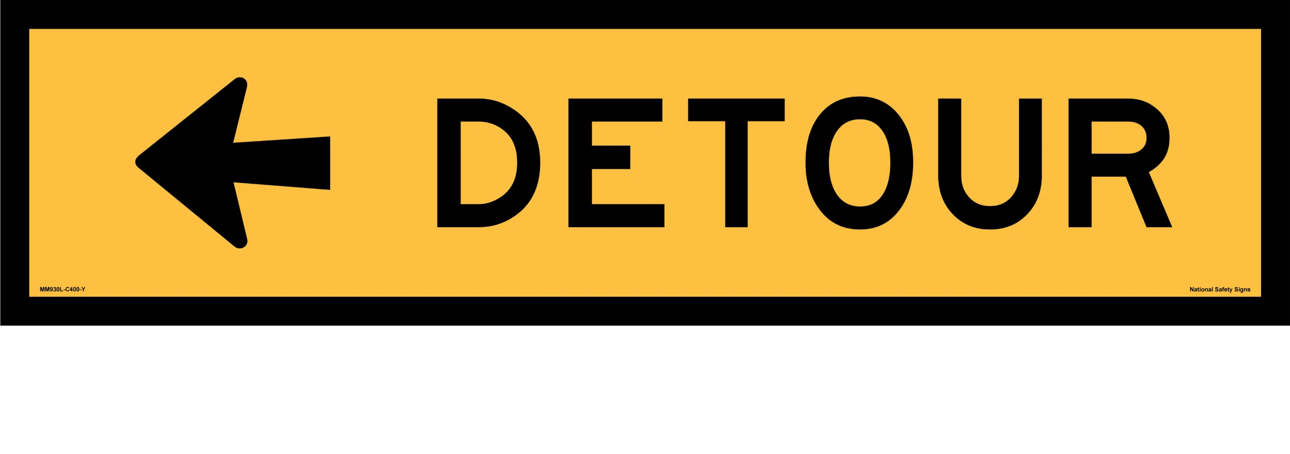 Multi Message sign Detour 1200 x 300 MM930 - Image 4