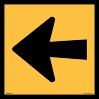 Multi Message Detour Marker Arrow Sign MM950