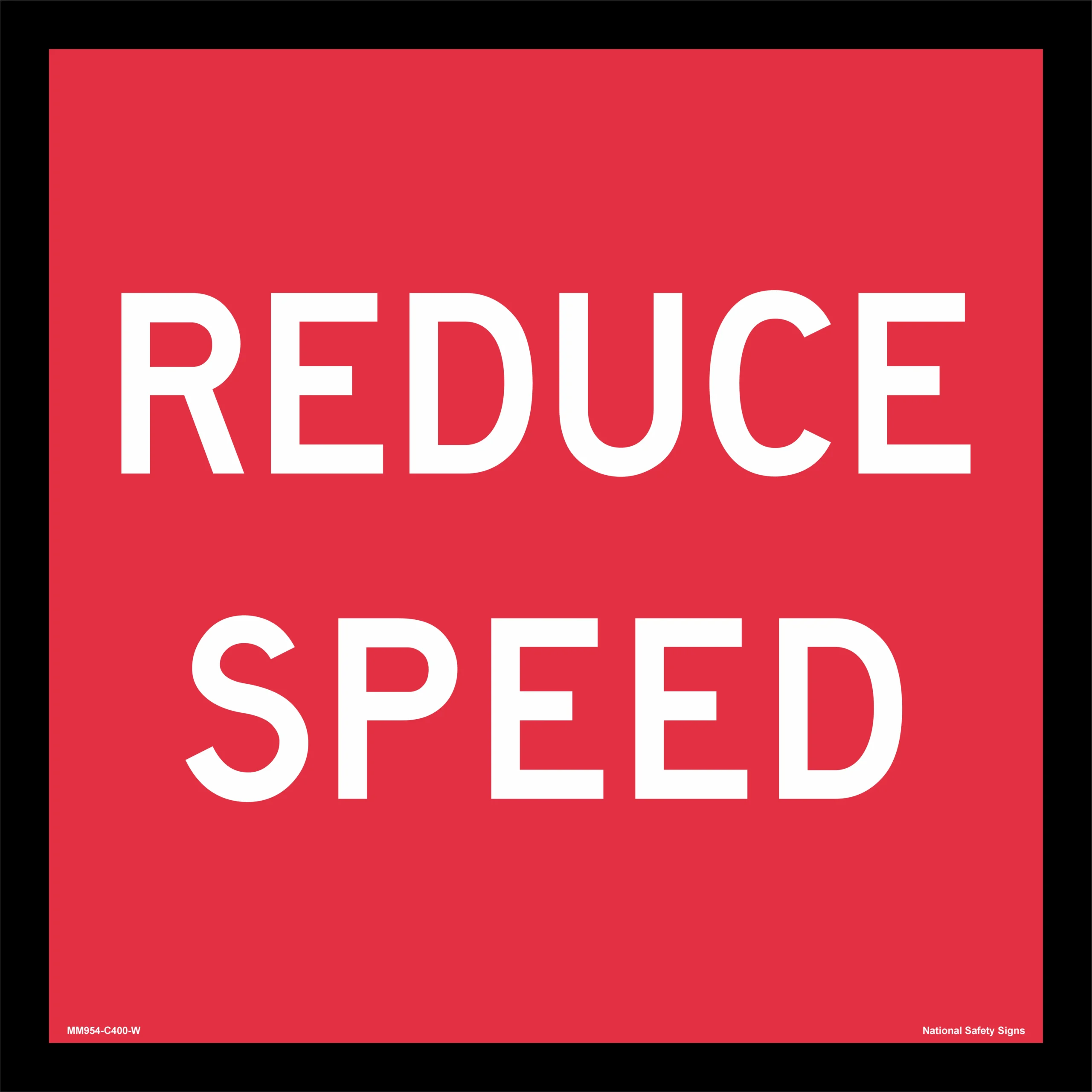 Multi Message Reduce Speed Sign MM954
