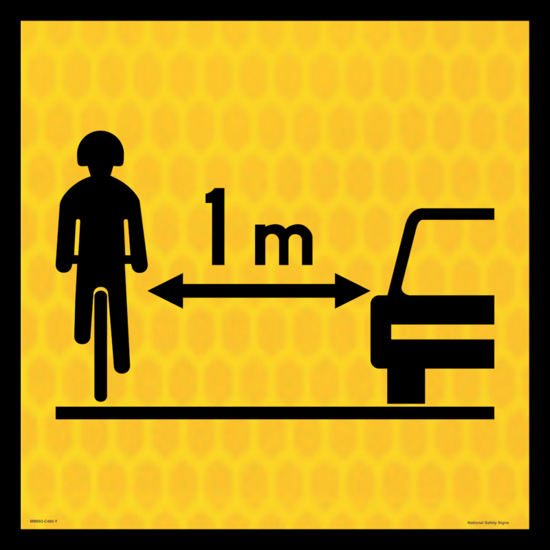 Multi Message Passing Bicycles 1M Sign MM993