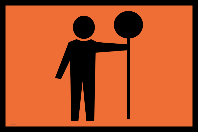 T1-34-1A Traffic Controller Sign