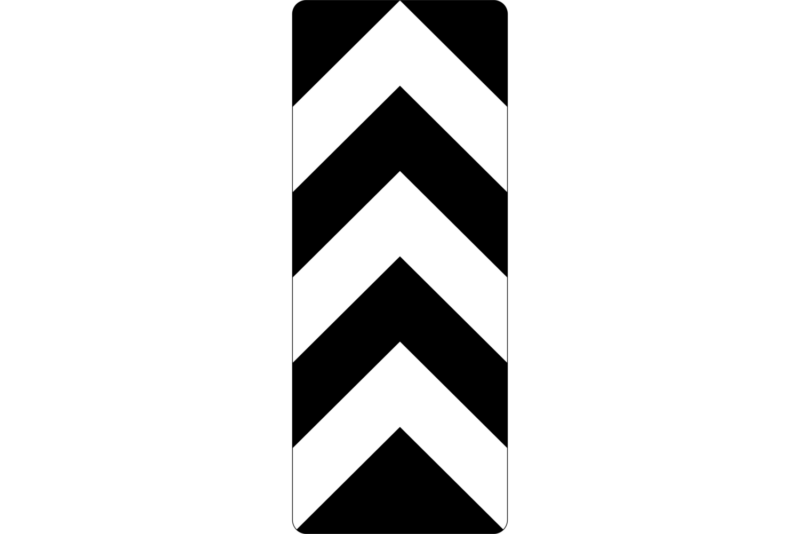 D4-2-2A Bidirectional Hazard Marker