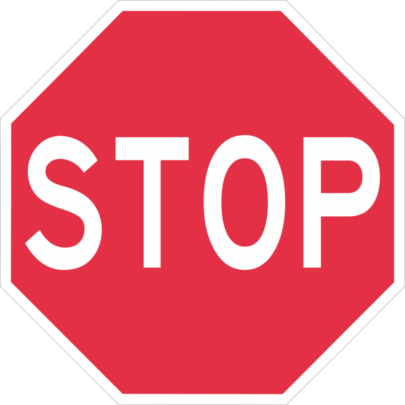 R1-1 Reflective Stop Sign