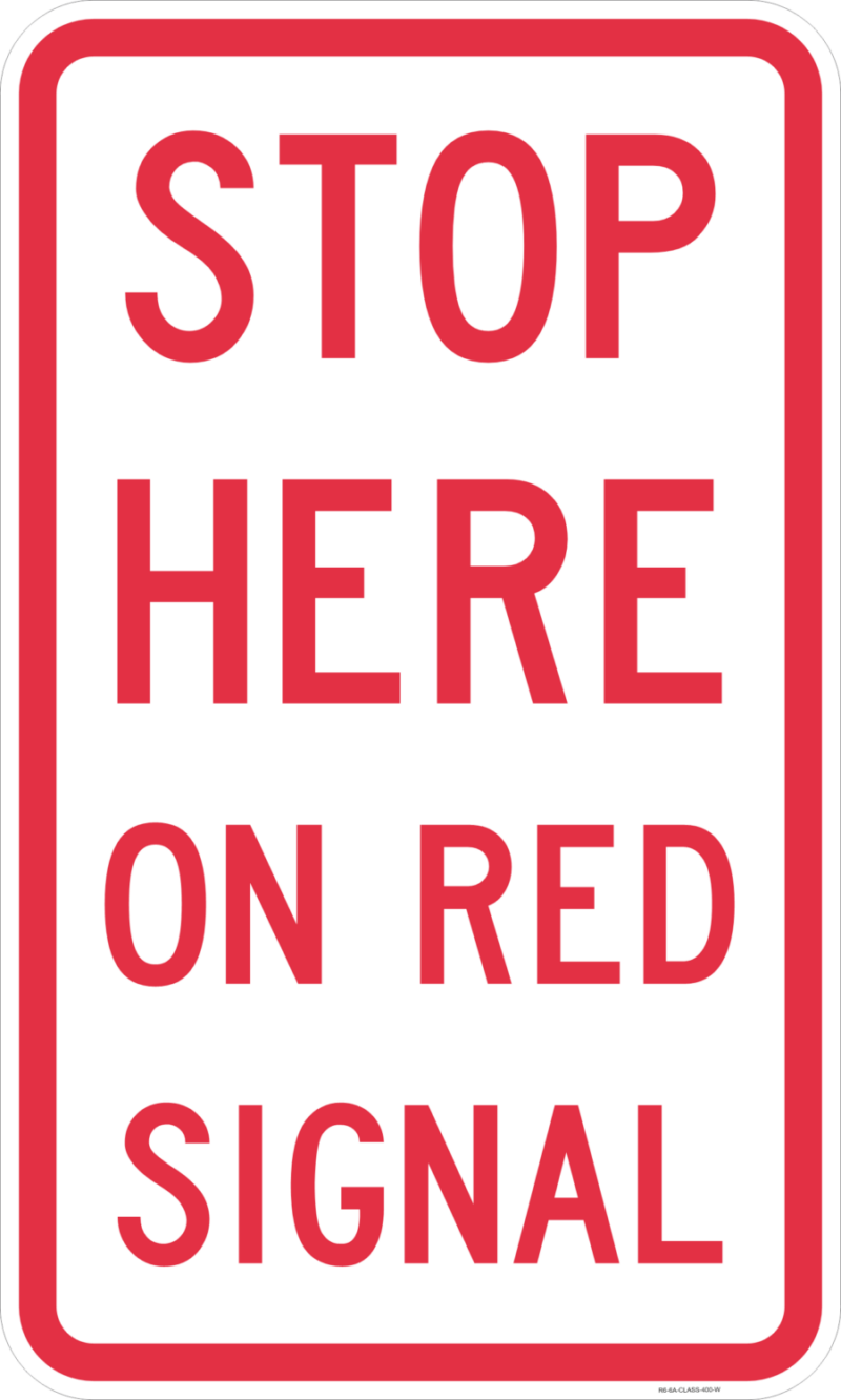 R6-6A Stop Here On Red Signal