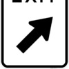 TC2109 Car Park Exit Sign (QLD) - Image 3