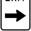 TC2109 Car Park Exit Sign (QLD) - Image 5