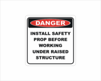 Install Safety Prop       D1094