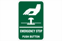 Emergency Stop sign E1241