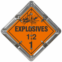 Explosives 1.2 Placard