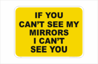 If you can't see my mirrors   V2607