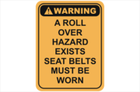 Roll over Hazard     W3027