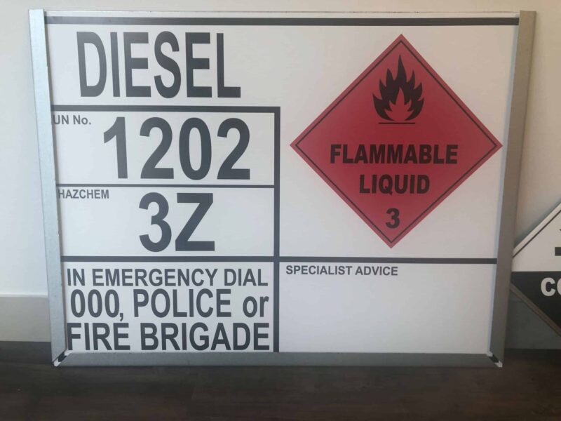 Emergency Information Panel Sign Holder T2746 - Image 2