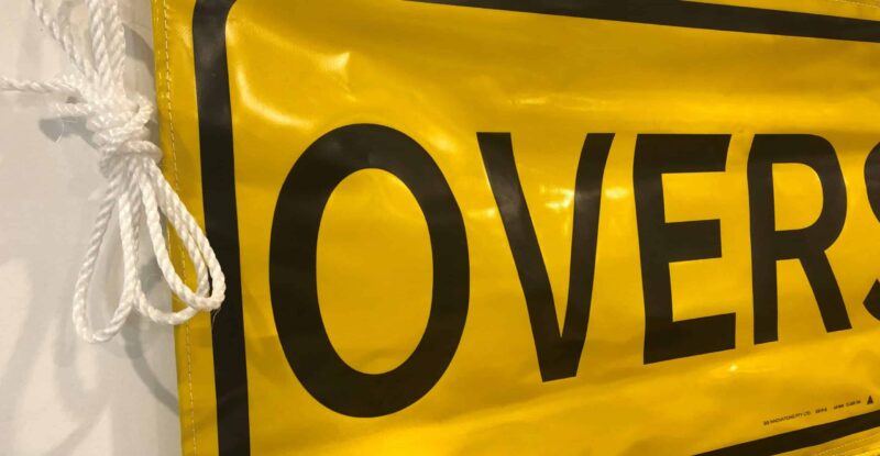Oversize Banner Class 2 Reflective T2742 - Image 2
